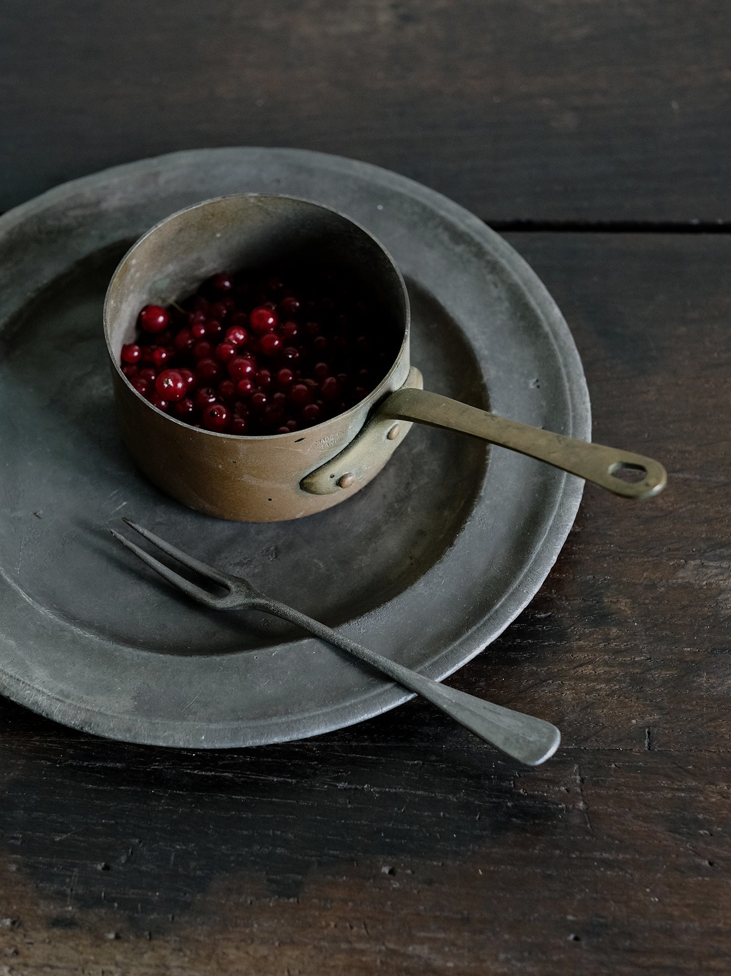 COPPER SMALL POT : A
