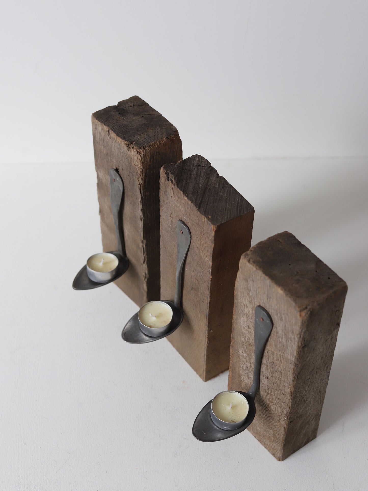 009 ピュータースプーンキャンドルスタンド