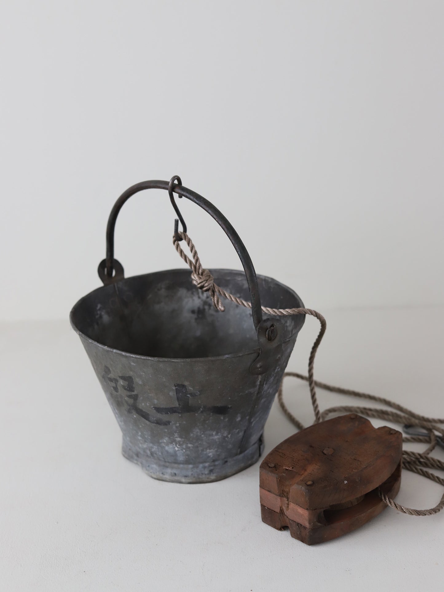 019 バケツと滑車