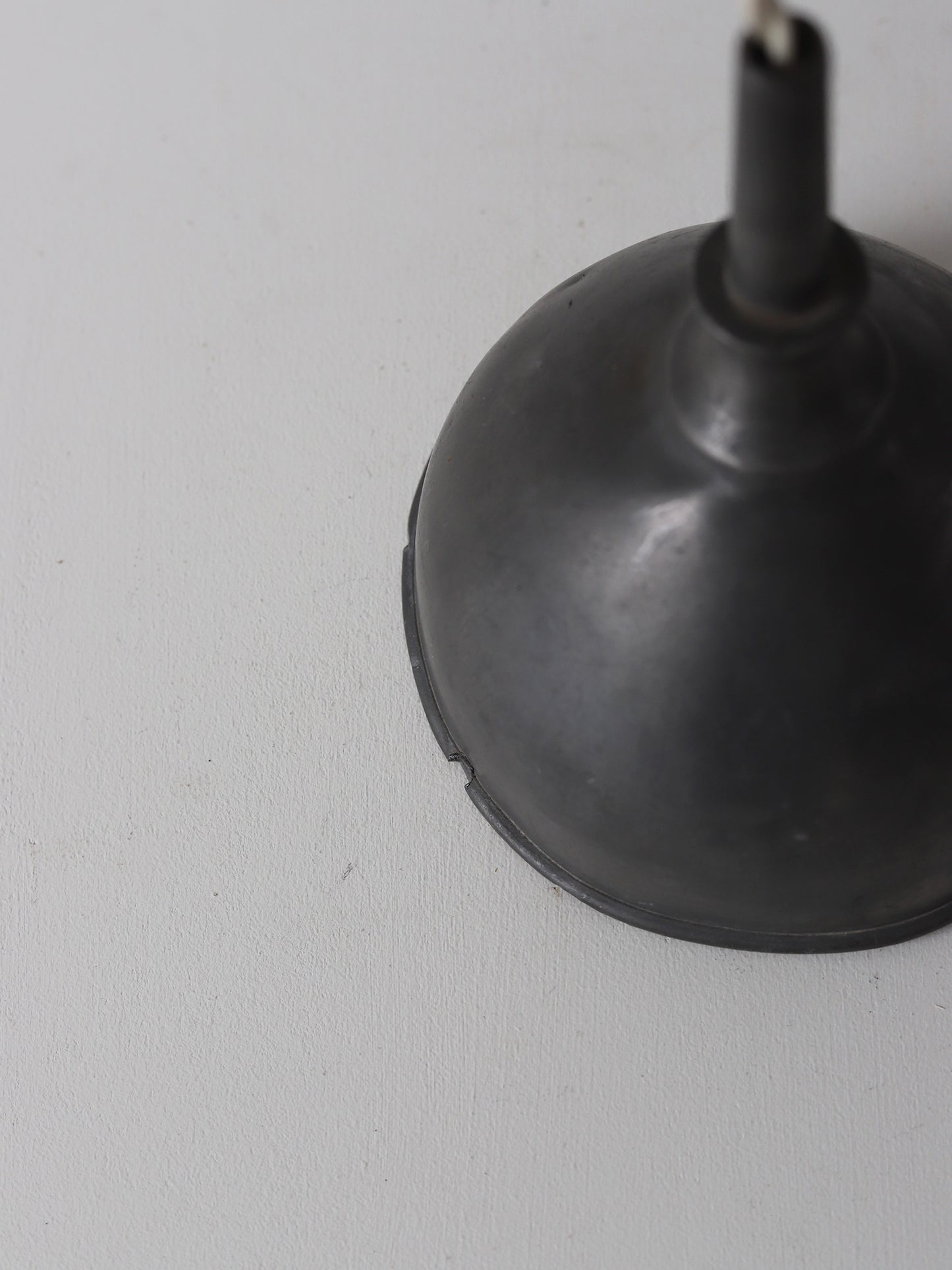 PEWTER FUNNEL LAMP 181