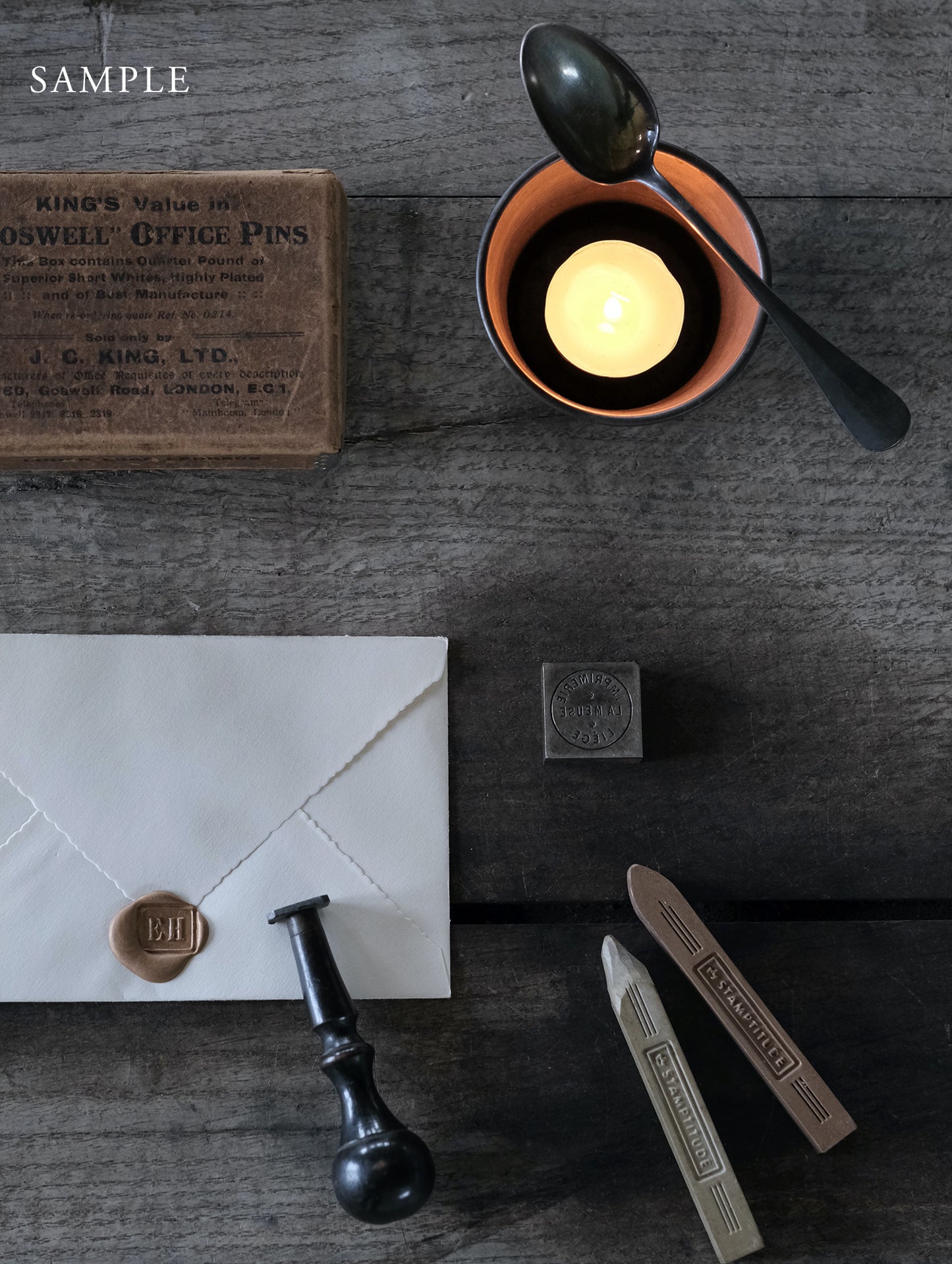 SEALING STAMP SET : A