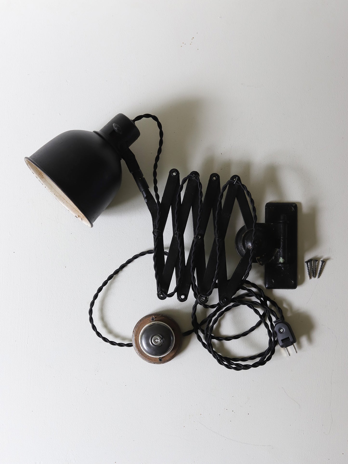 SCISSORS LAMP with SWITCH