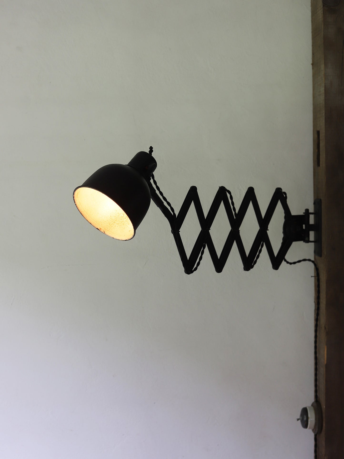SCISSORS LAMP with SWITCH