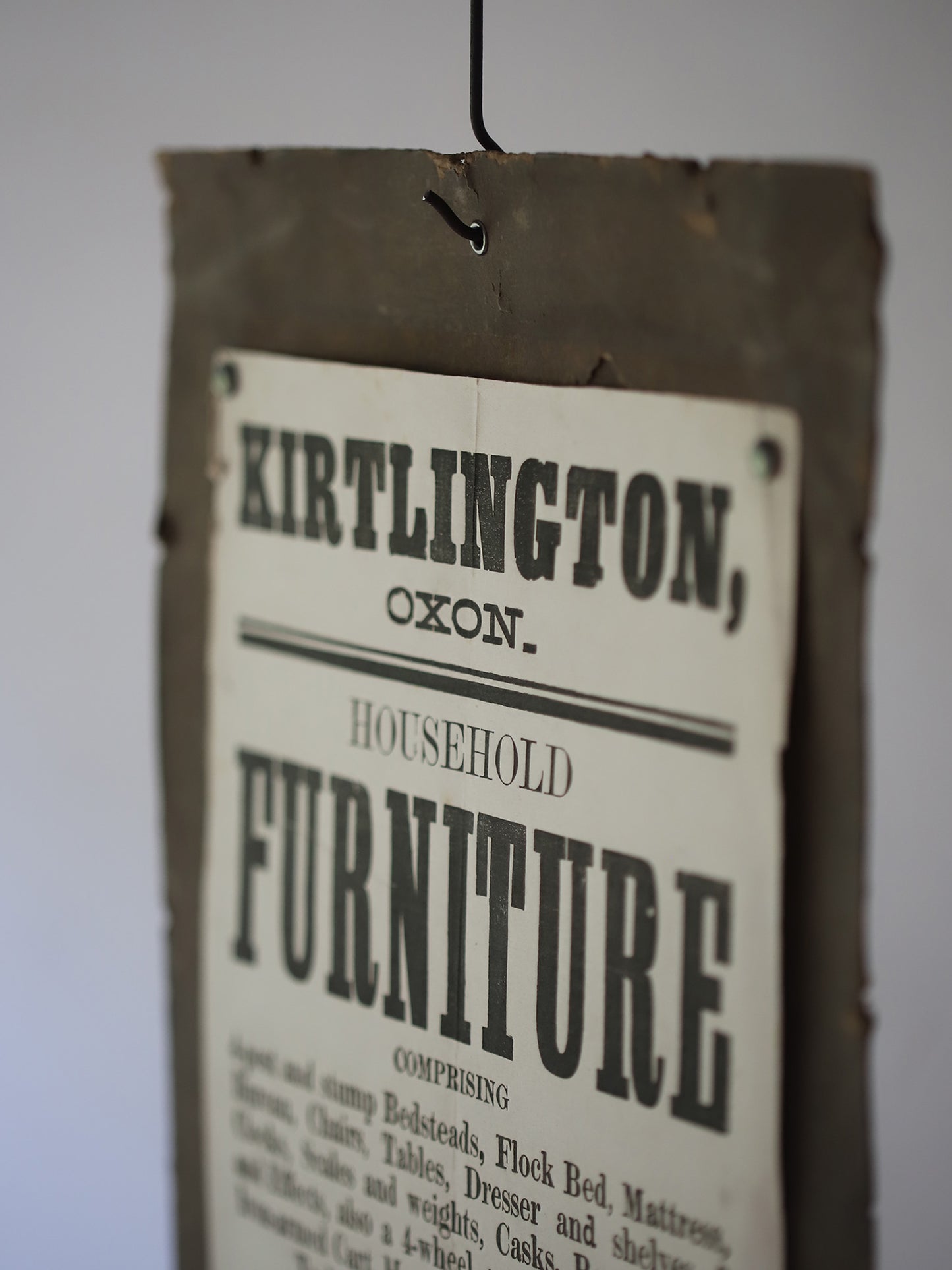 POSTER -KIRTLINGTON