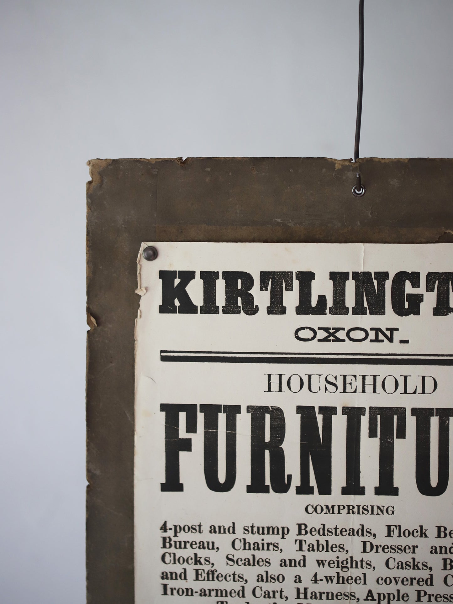 POSTER -KIRTLINGTON