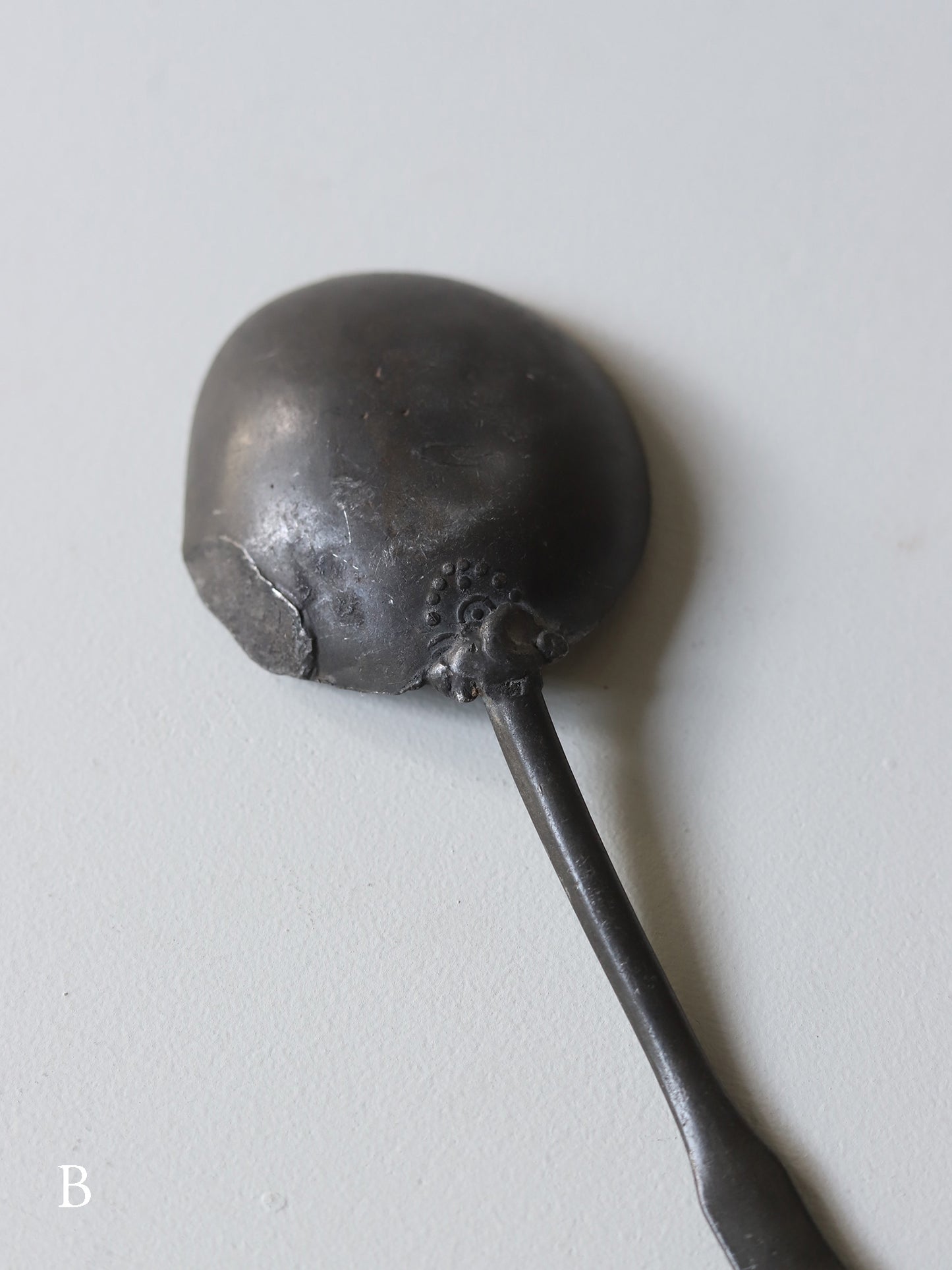 PEWTER SPOON　B