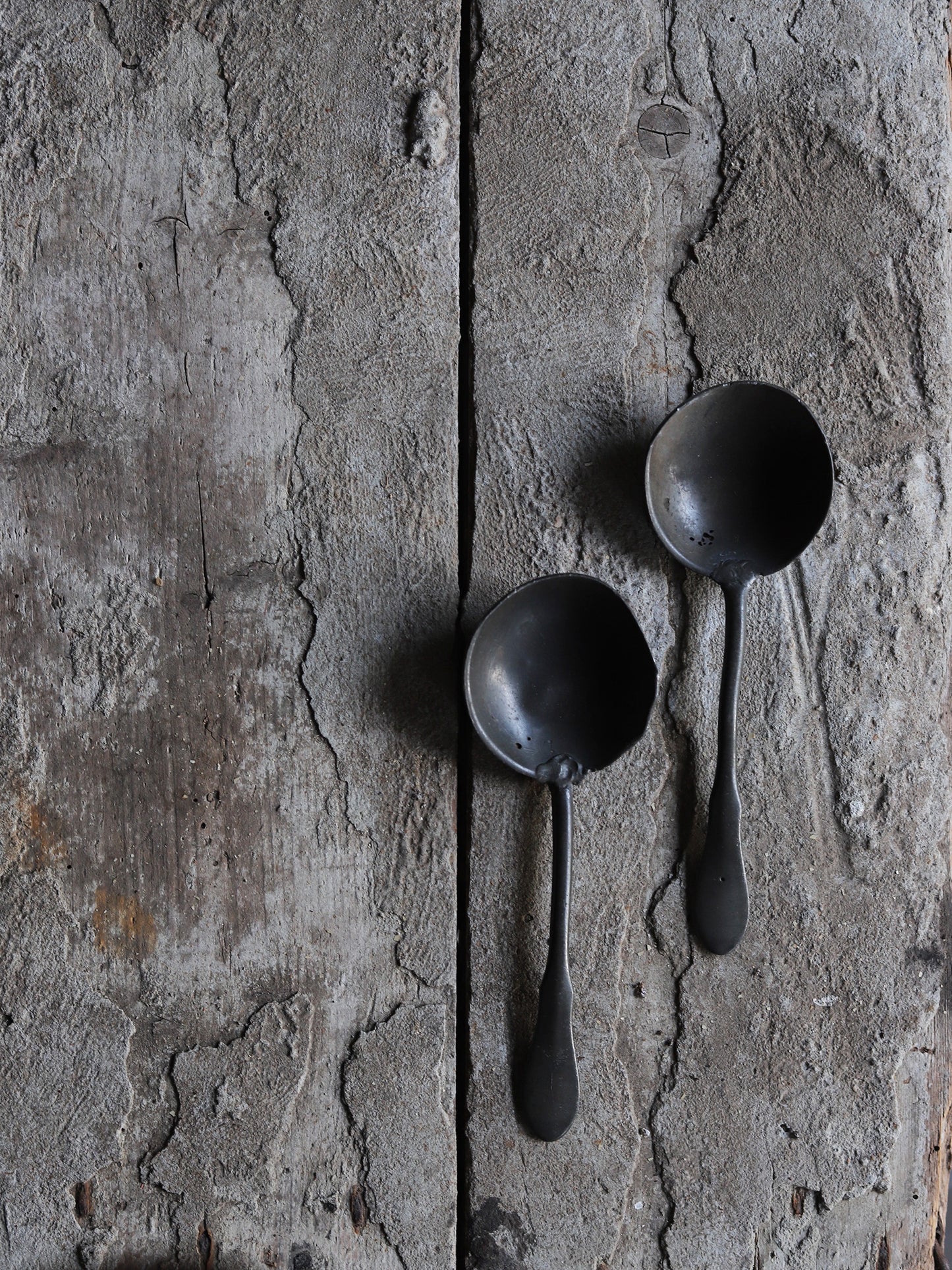 PEWTER SPOON B