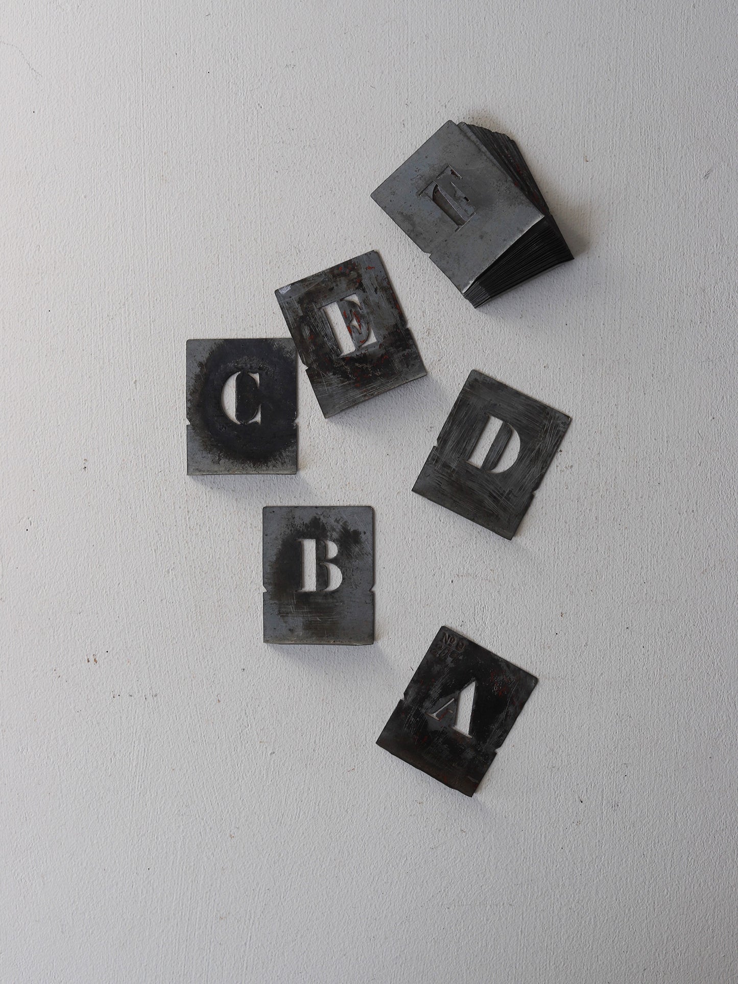 ALPHABET STENCIL SET