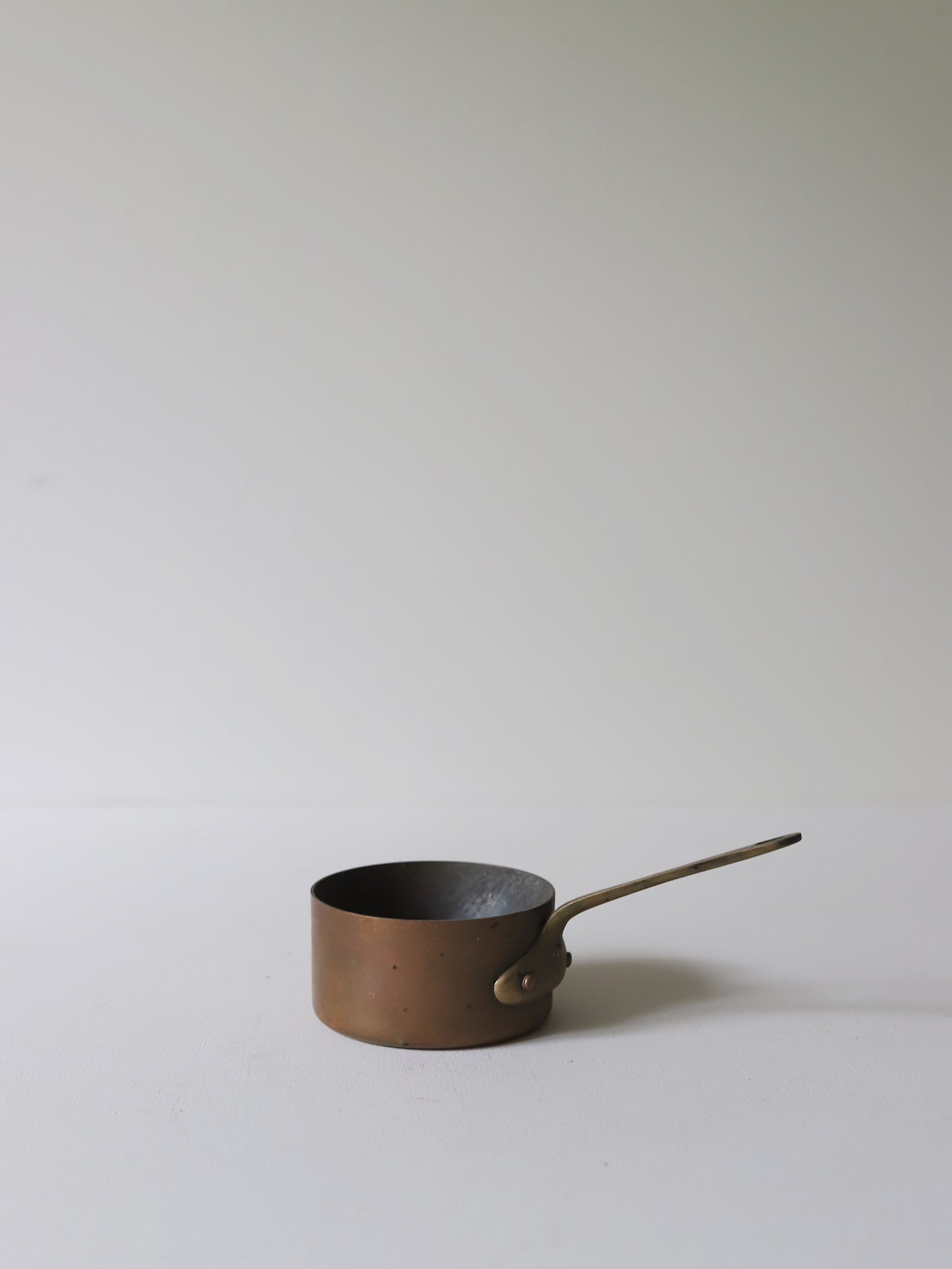 COPPER SMALL POT : A