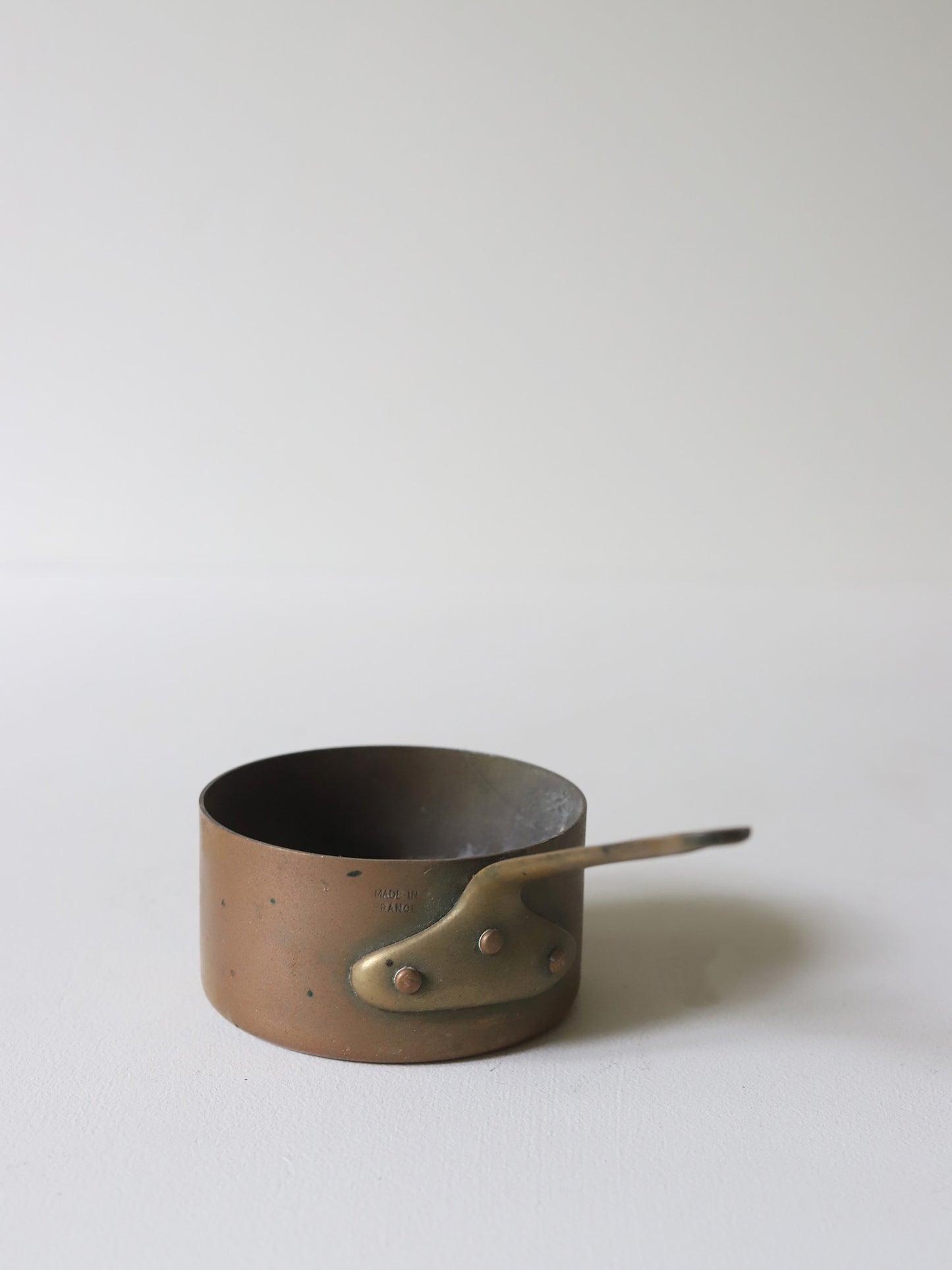COPPER SMALL POT : A