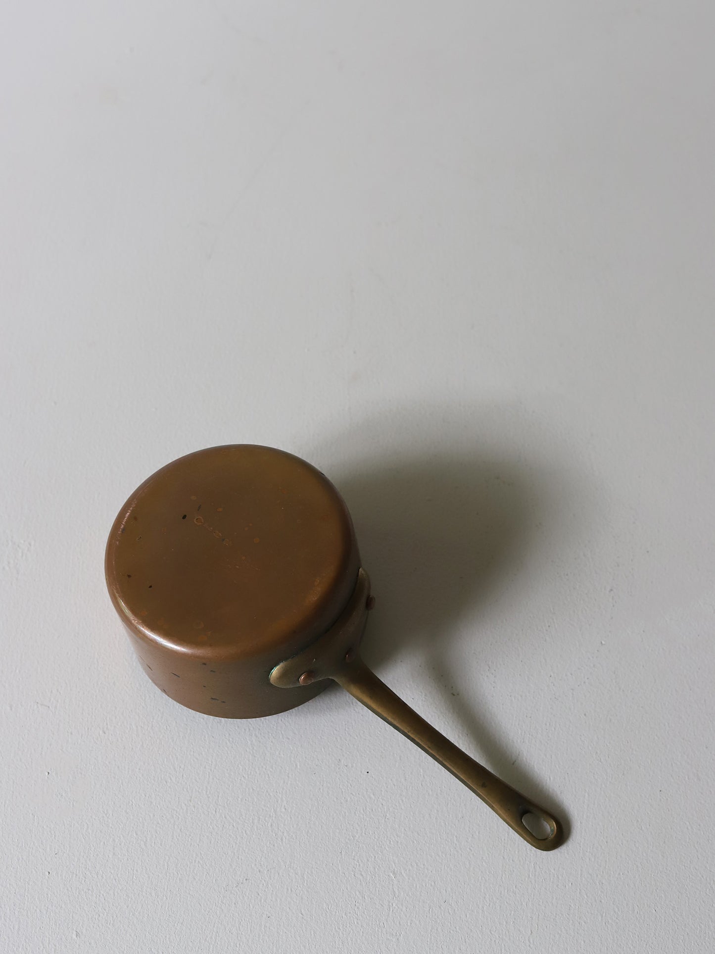 COPPER SMALL POT : A
