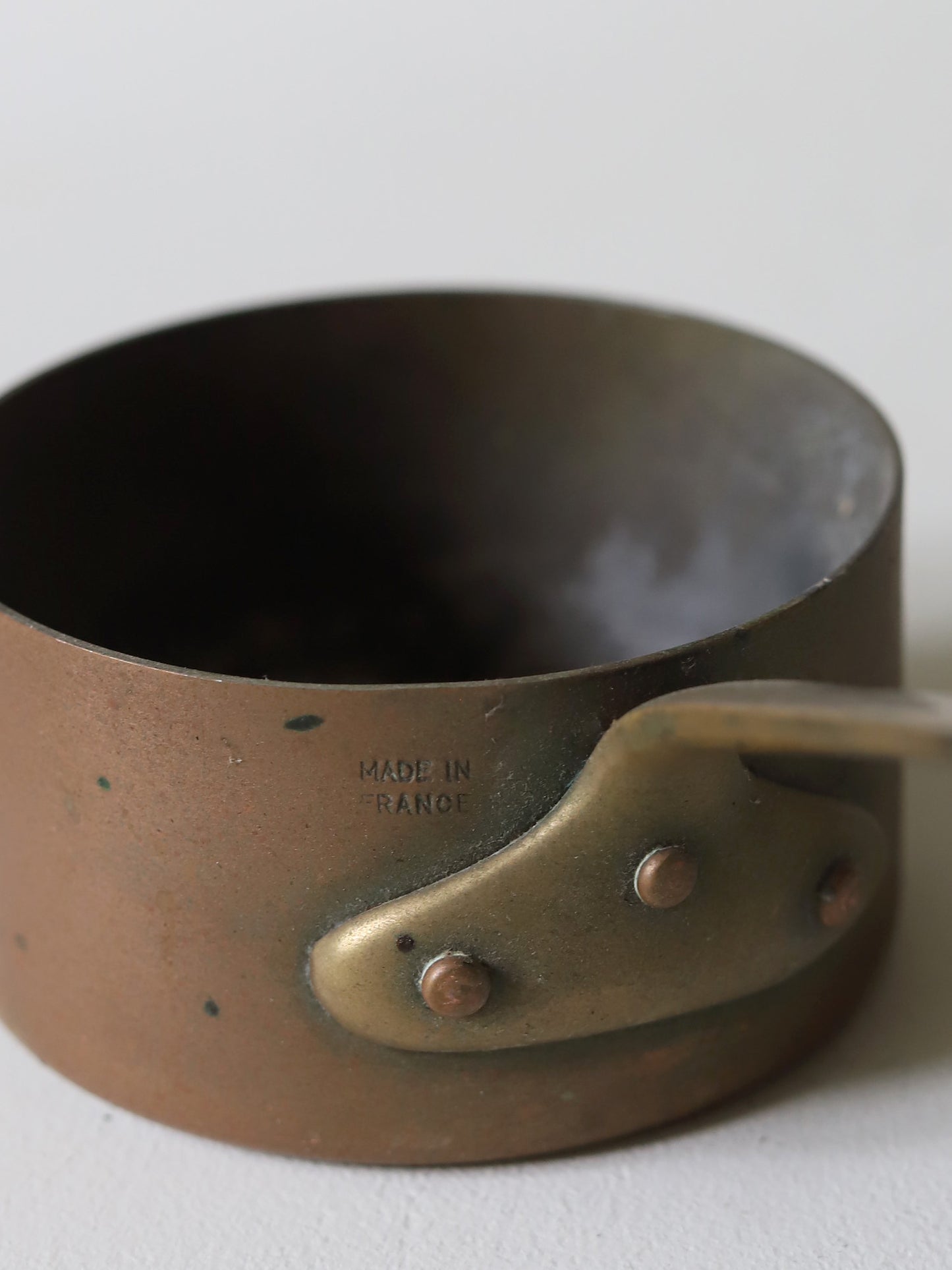 COPPER SMALL POT : A