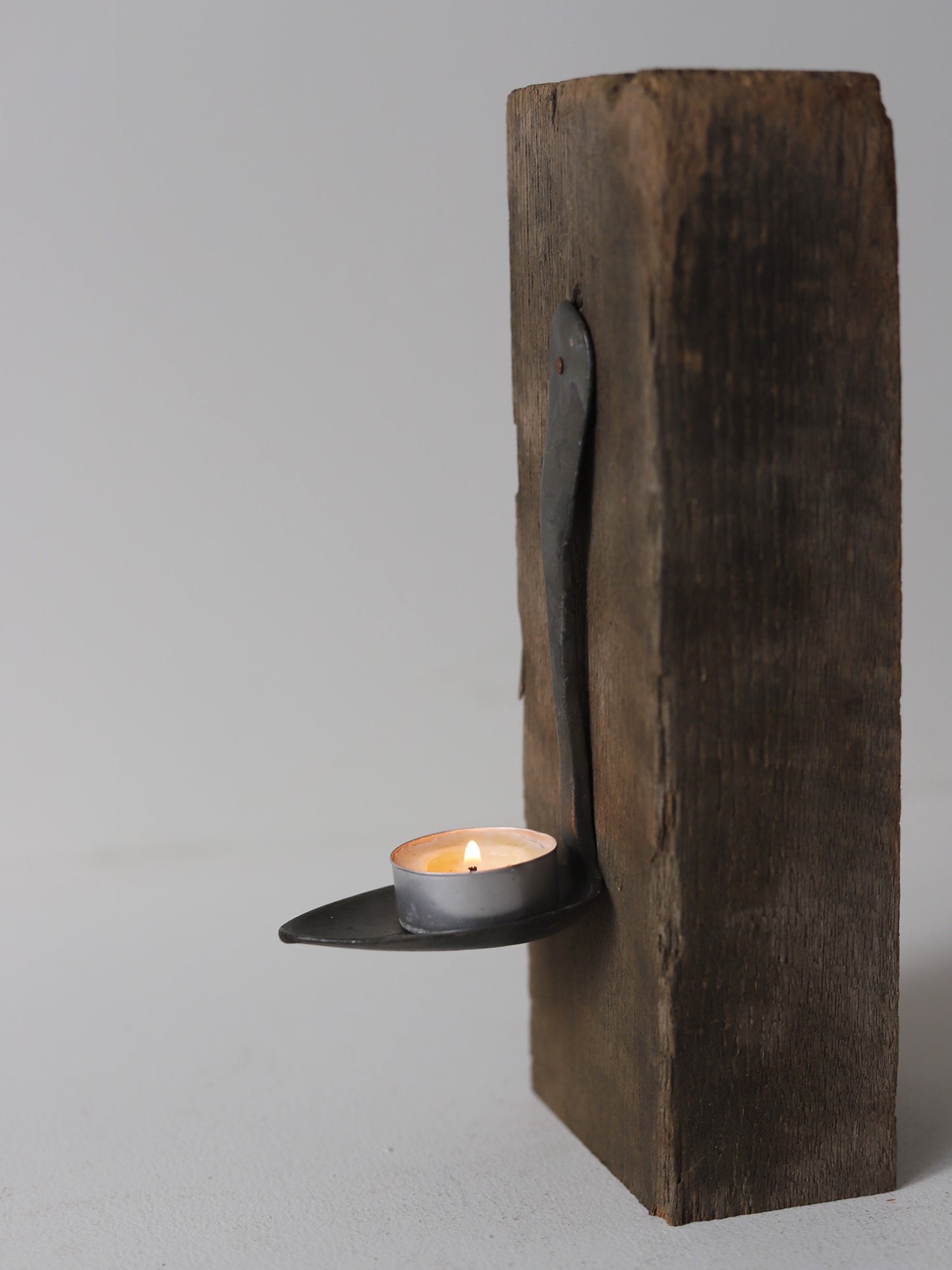 009 ピュータースプーンキャンドルスタンド