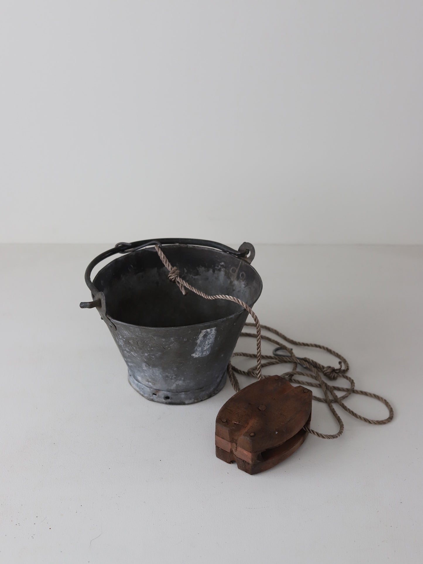 019 バケツと滑車