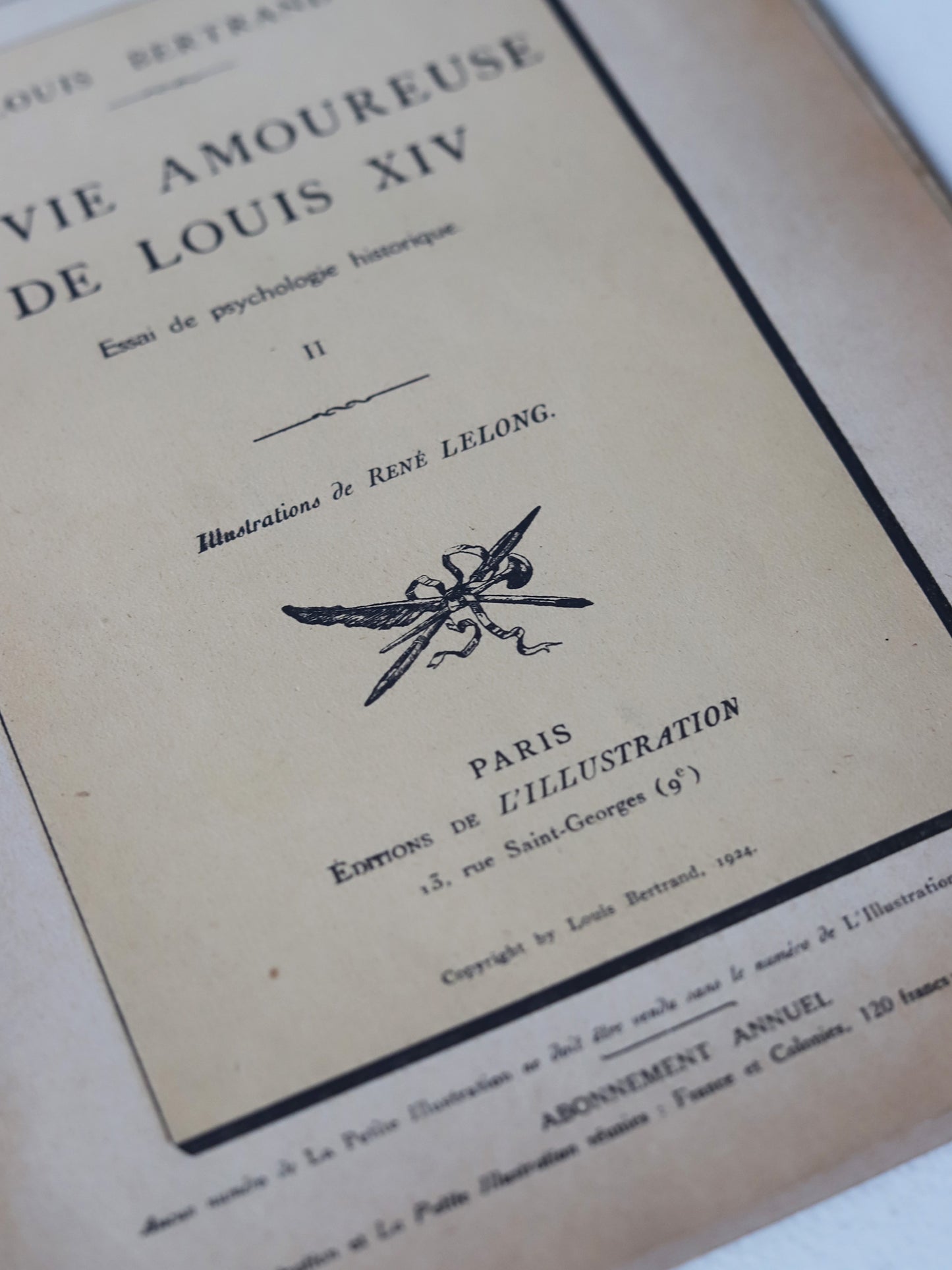 LA PETITE ILLUSTRATION