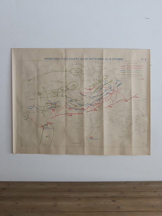 066 ベルギー地図３枚