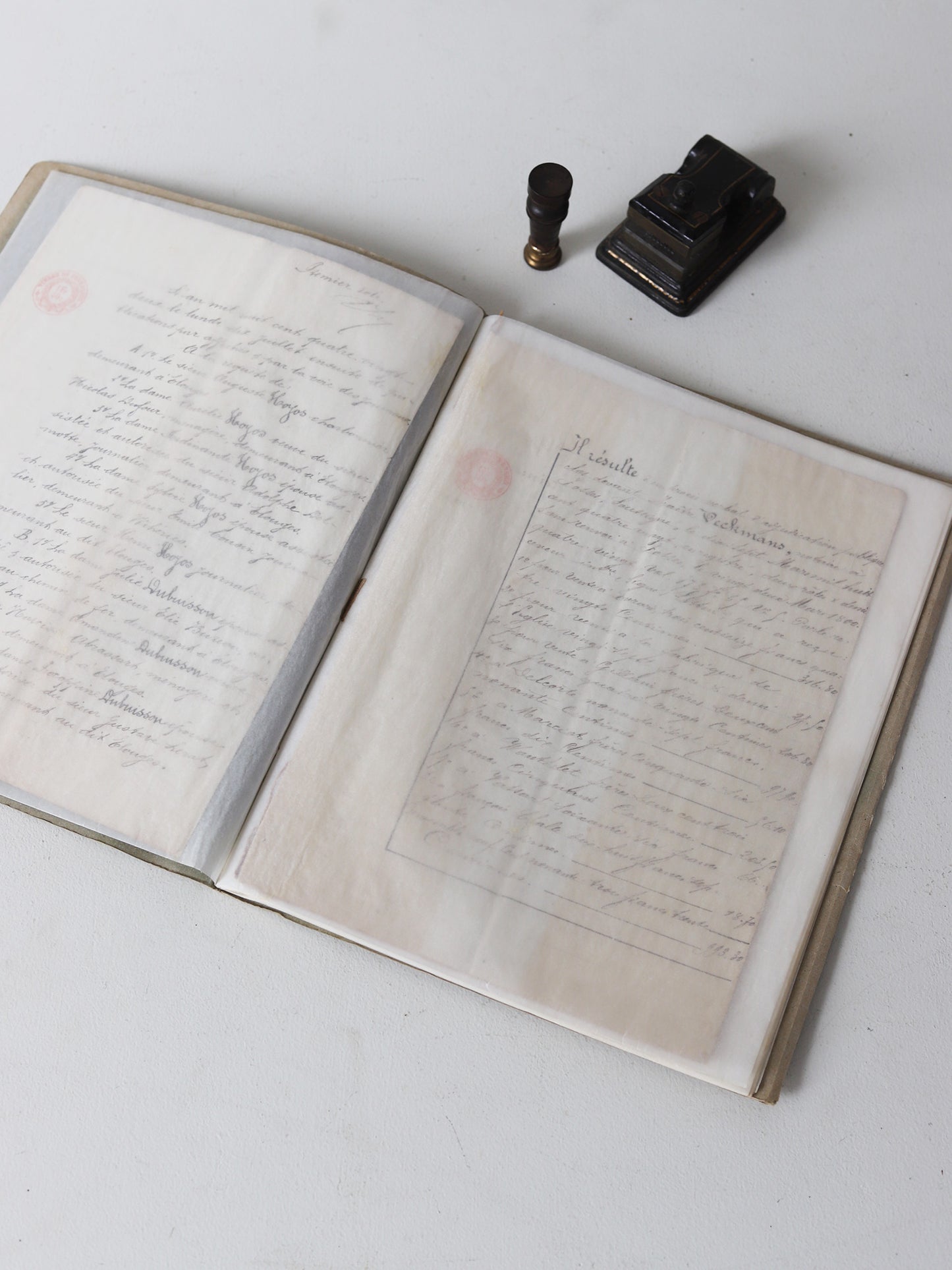 075 ファイルとエンボス