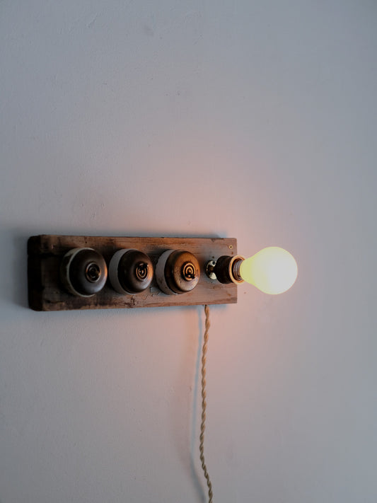 025 スイッチ＆ランプ真鍮バージョン