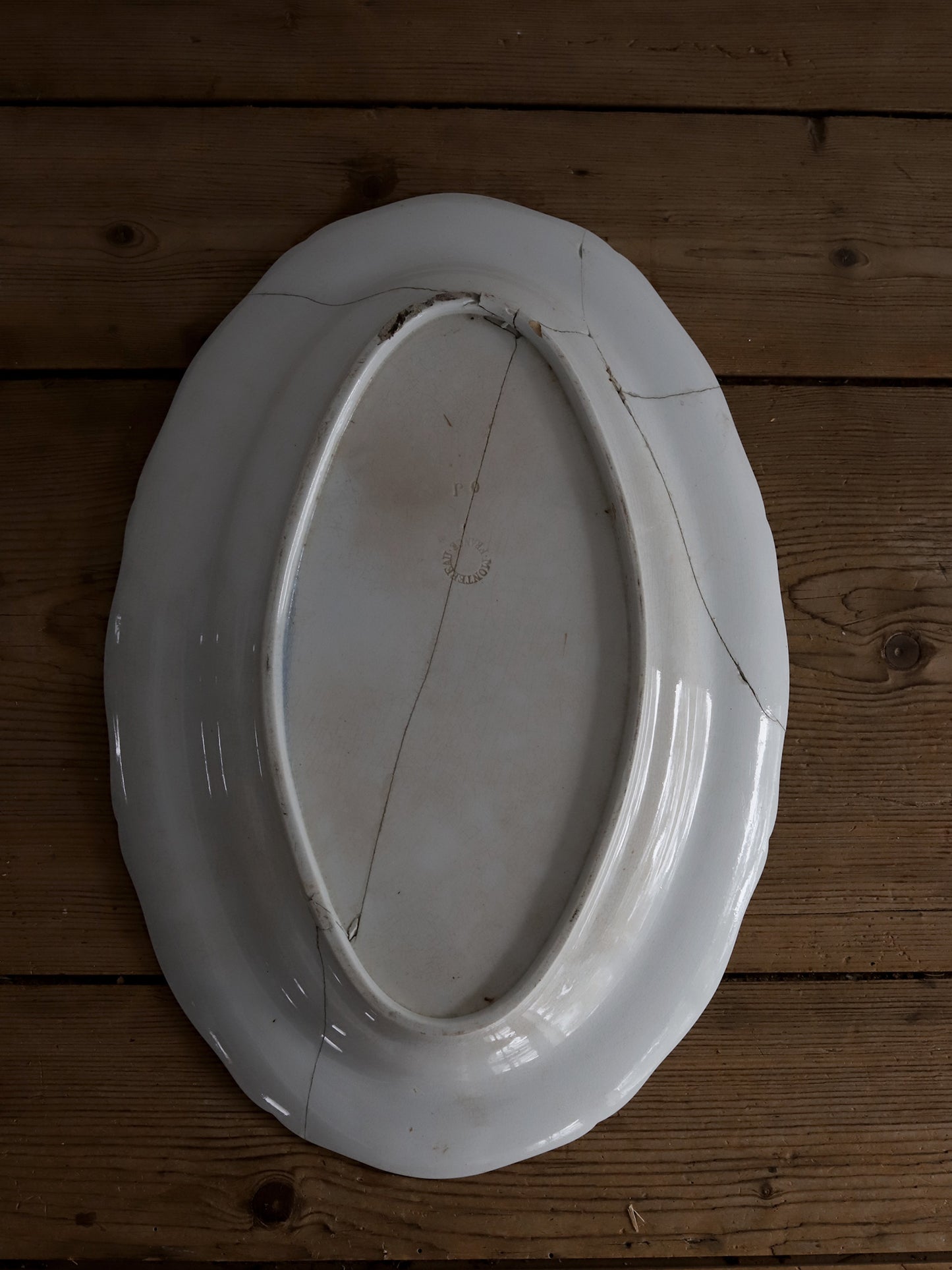 082 モントローのオーバル皿