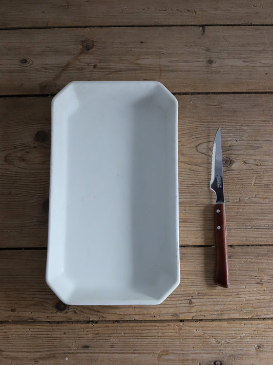 085 オクトゴナルのお皿とナイフ