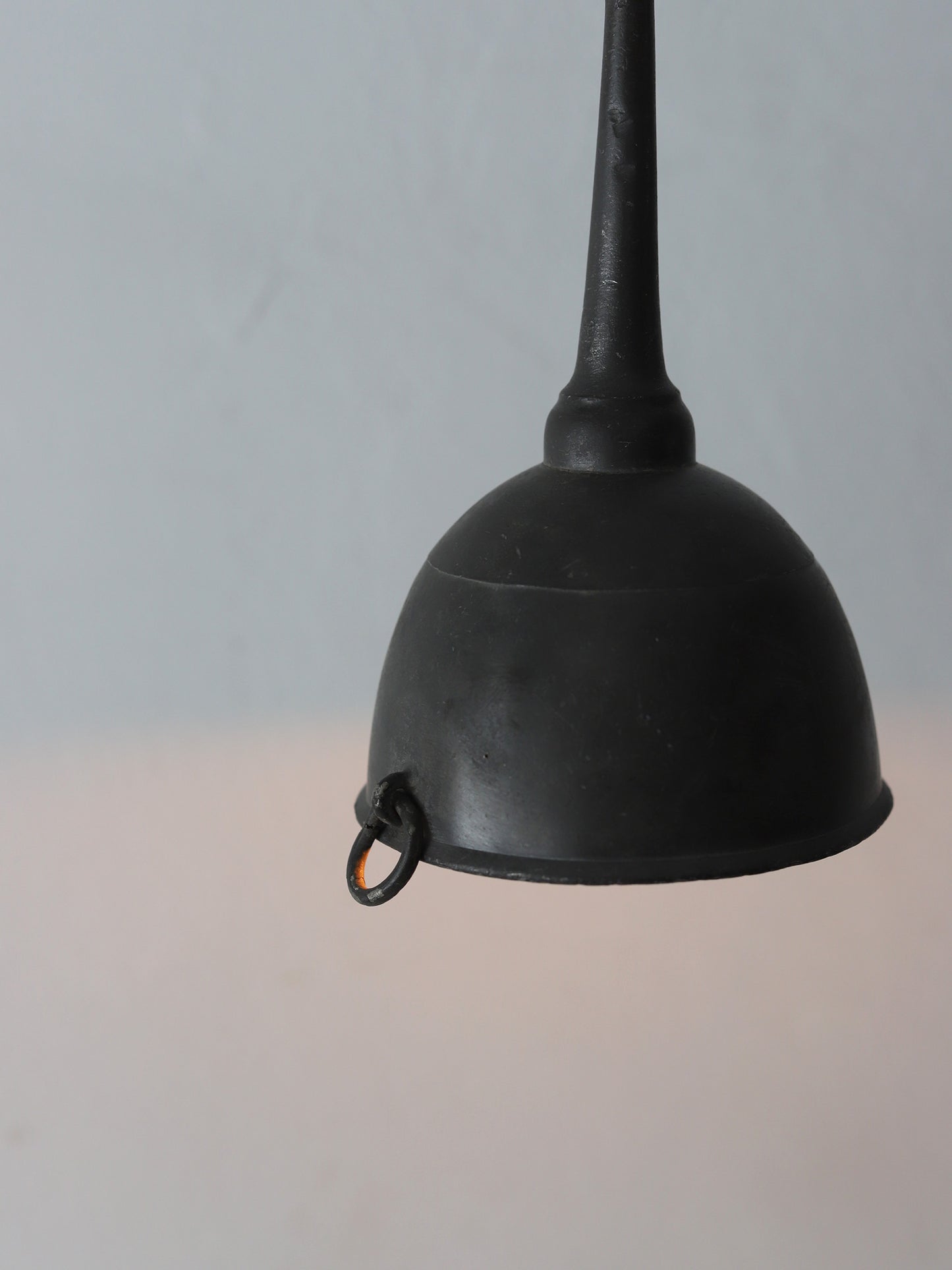 PEWTER FUNNEL LAMP 182