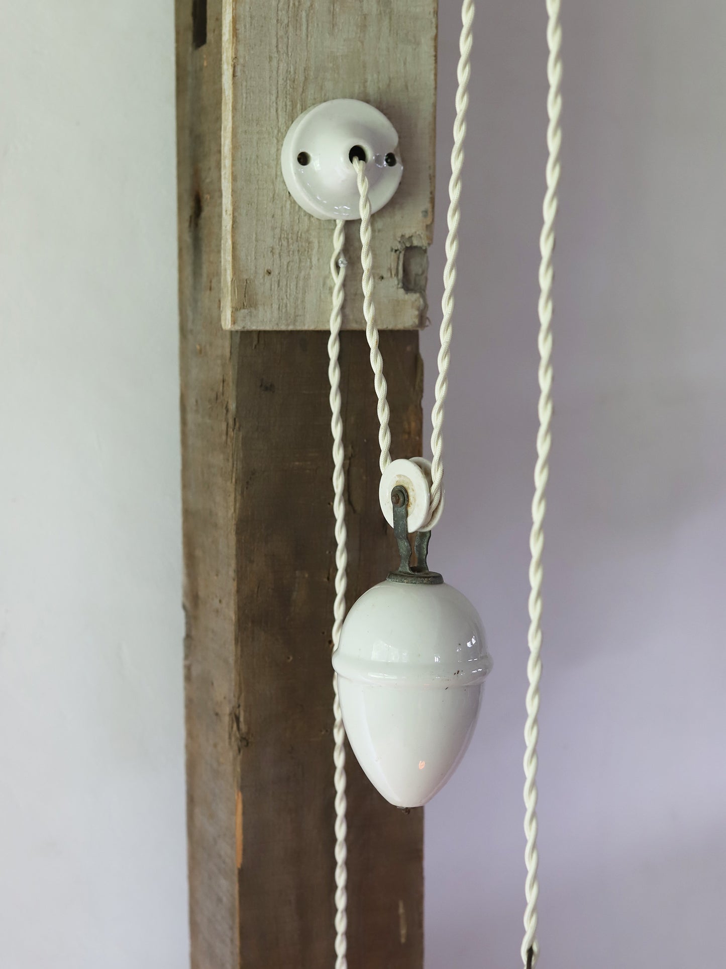 POTTERY LIFTING LAMP