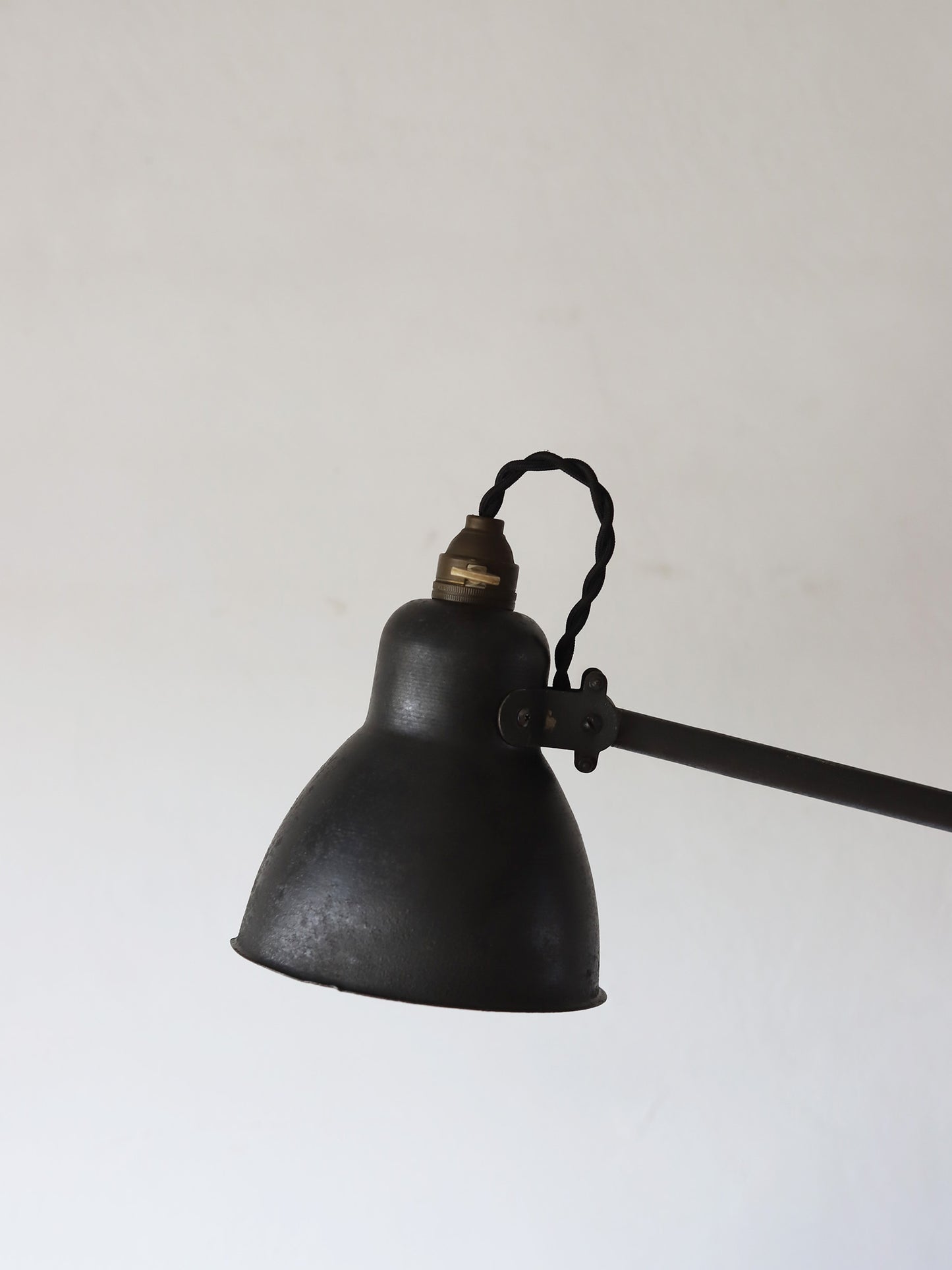 IRON STAND LAMP with BOOK STAND