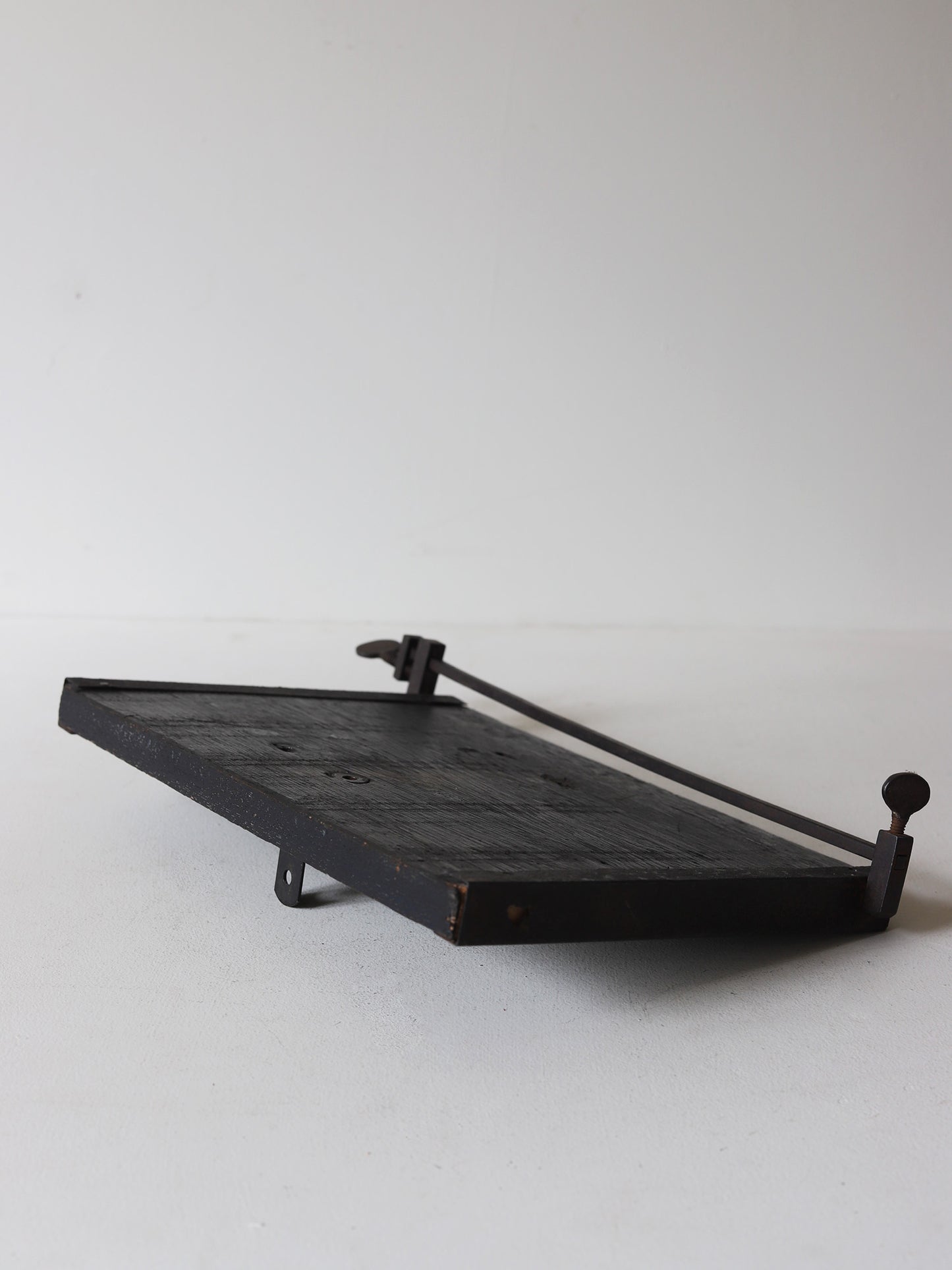 IRON STAND LAMP with BOOK STAND
