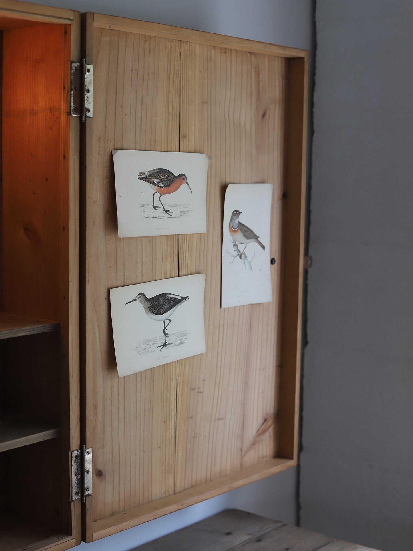 WOODBOX with LAMP