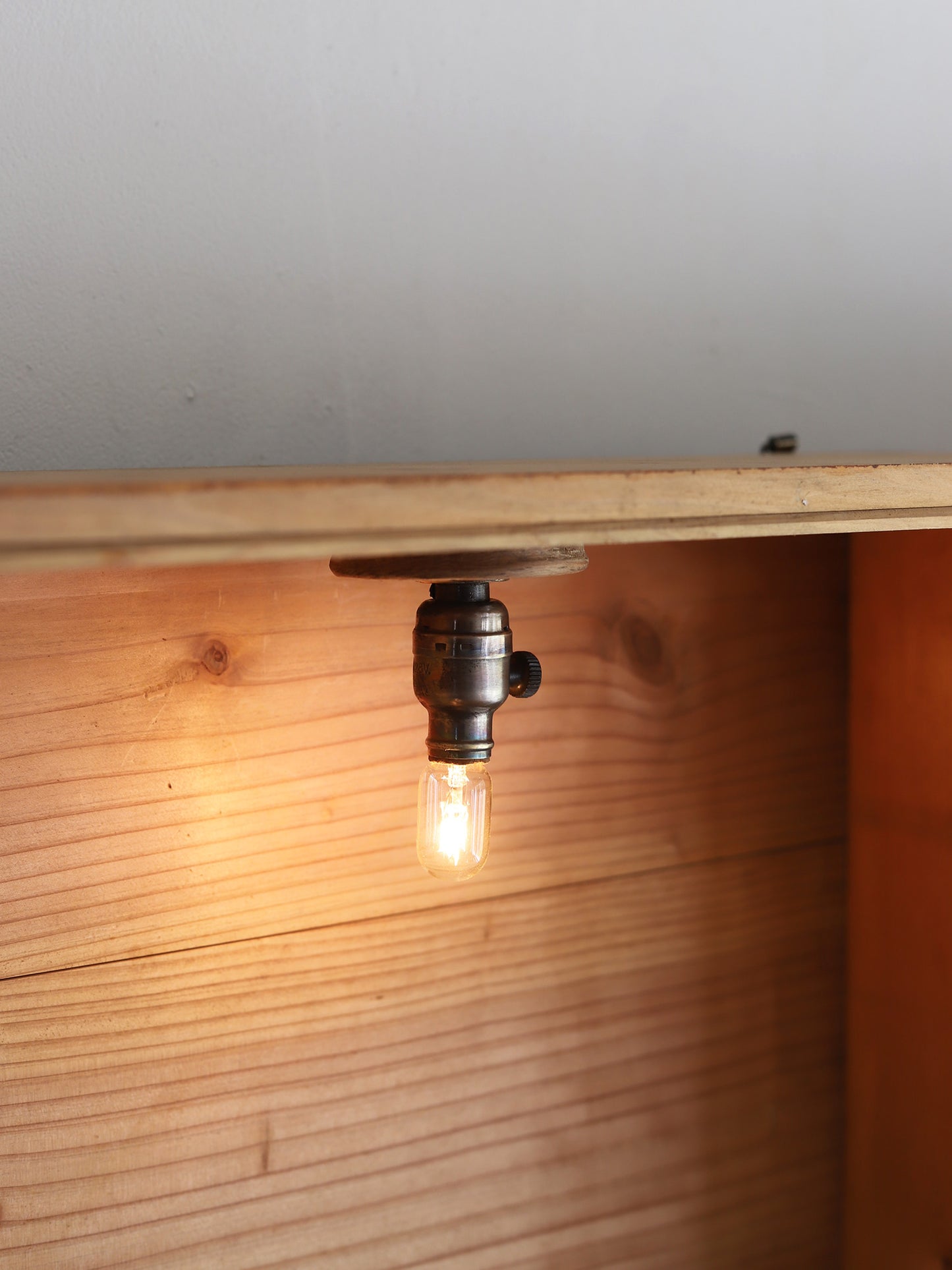 WOODBOX with LAMP