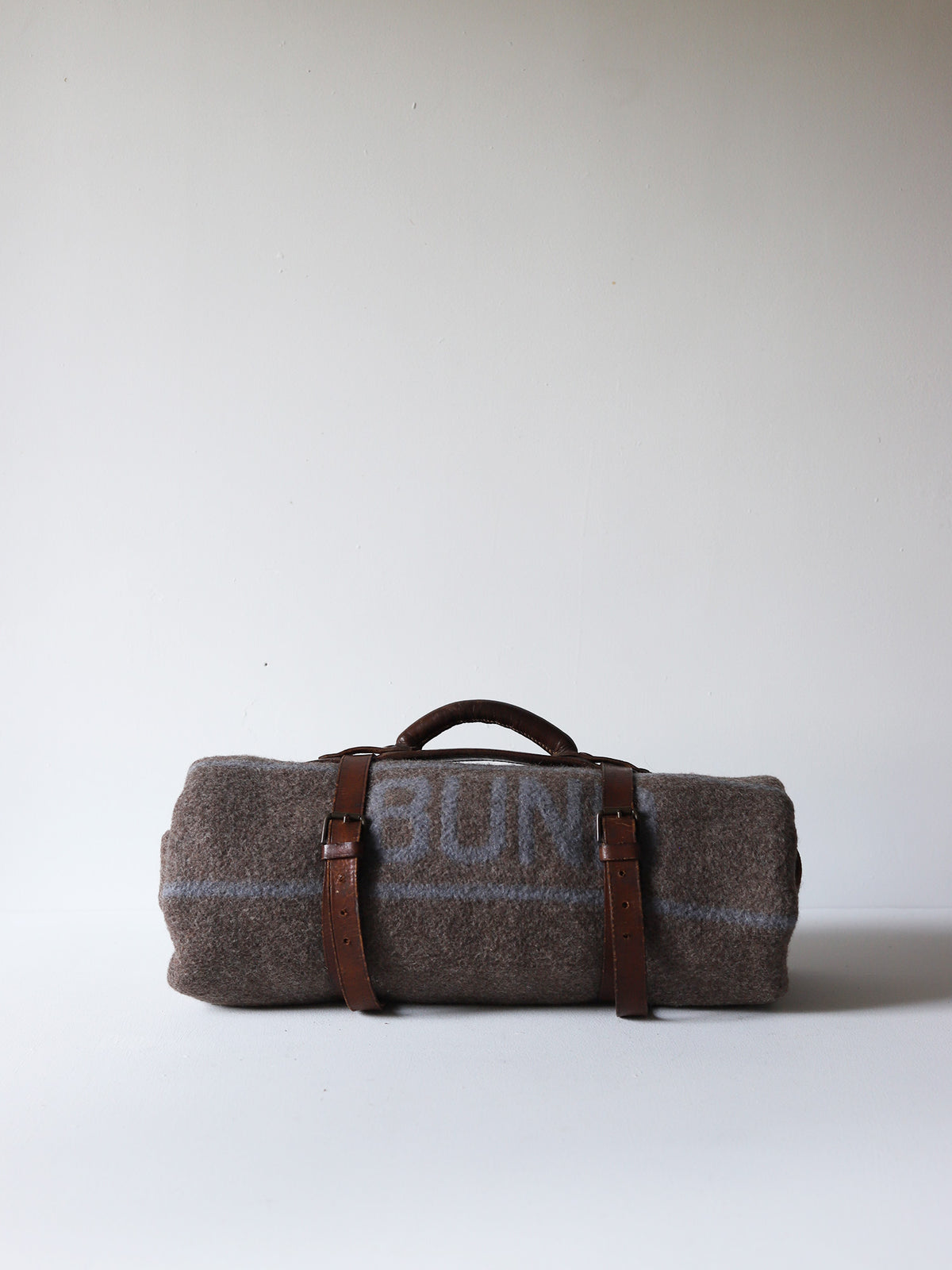 BLANKET with LEATHER BELT