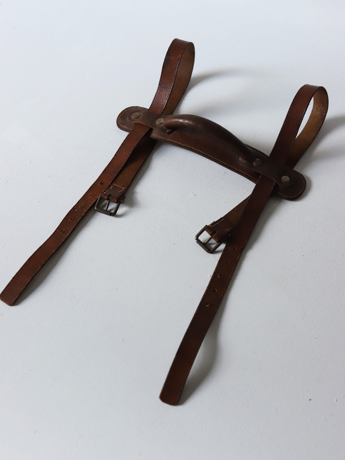 BLANKET with LEATHER BELT