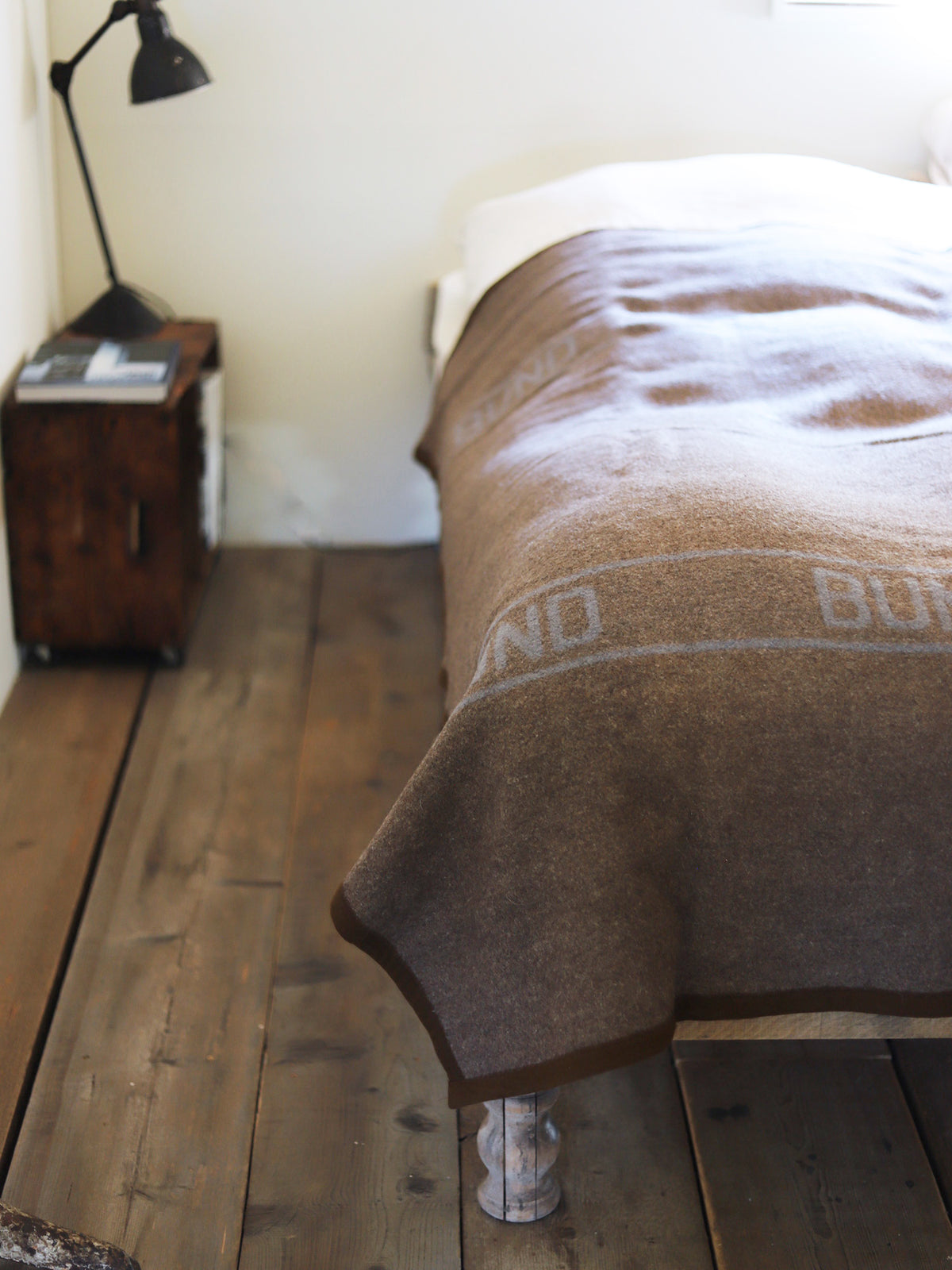 BLANKET with LEATHER BELT