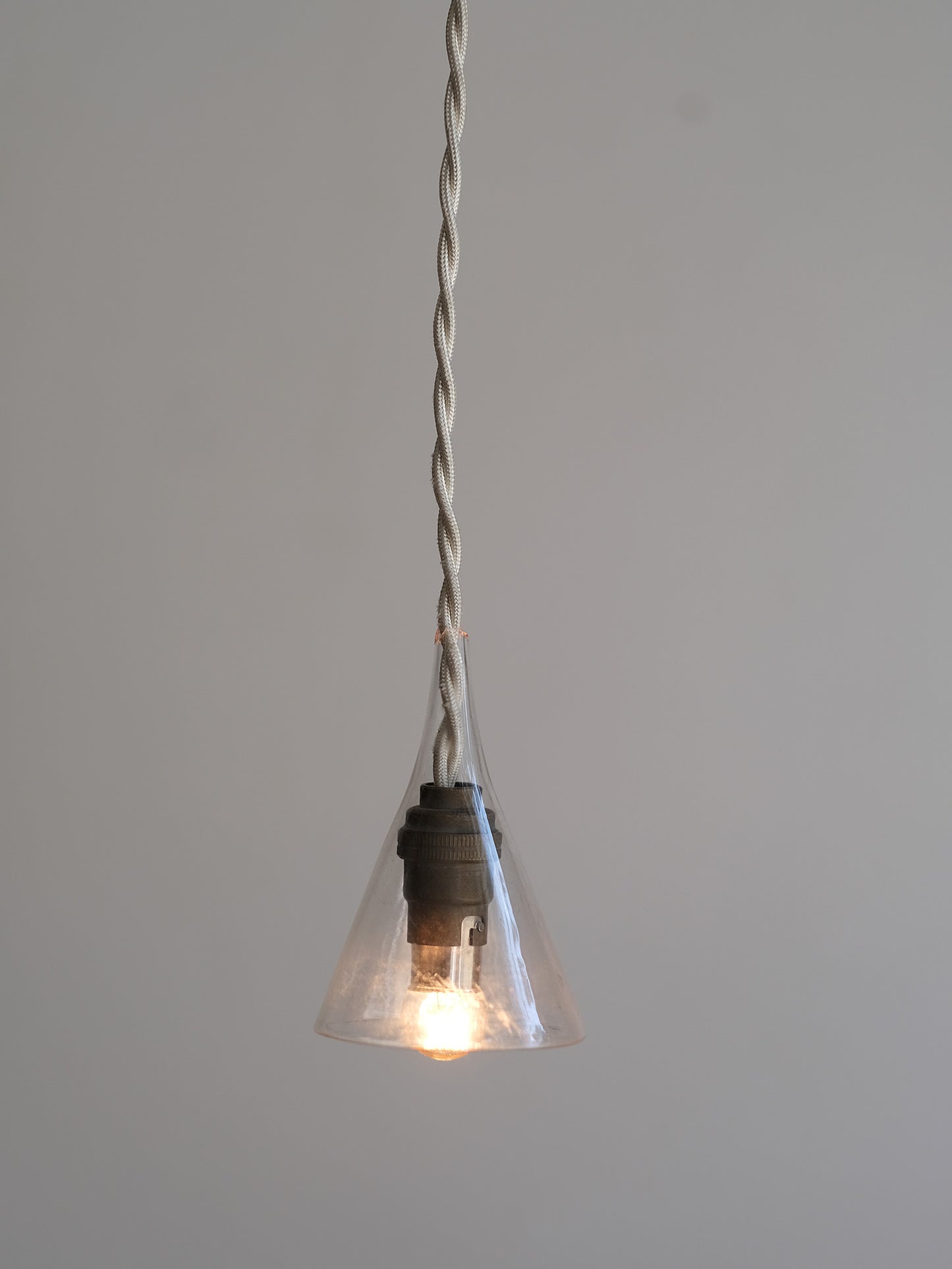 GLASS FUNNEL LAMP MINI