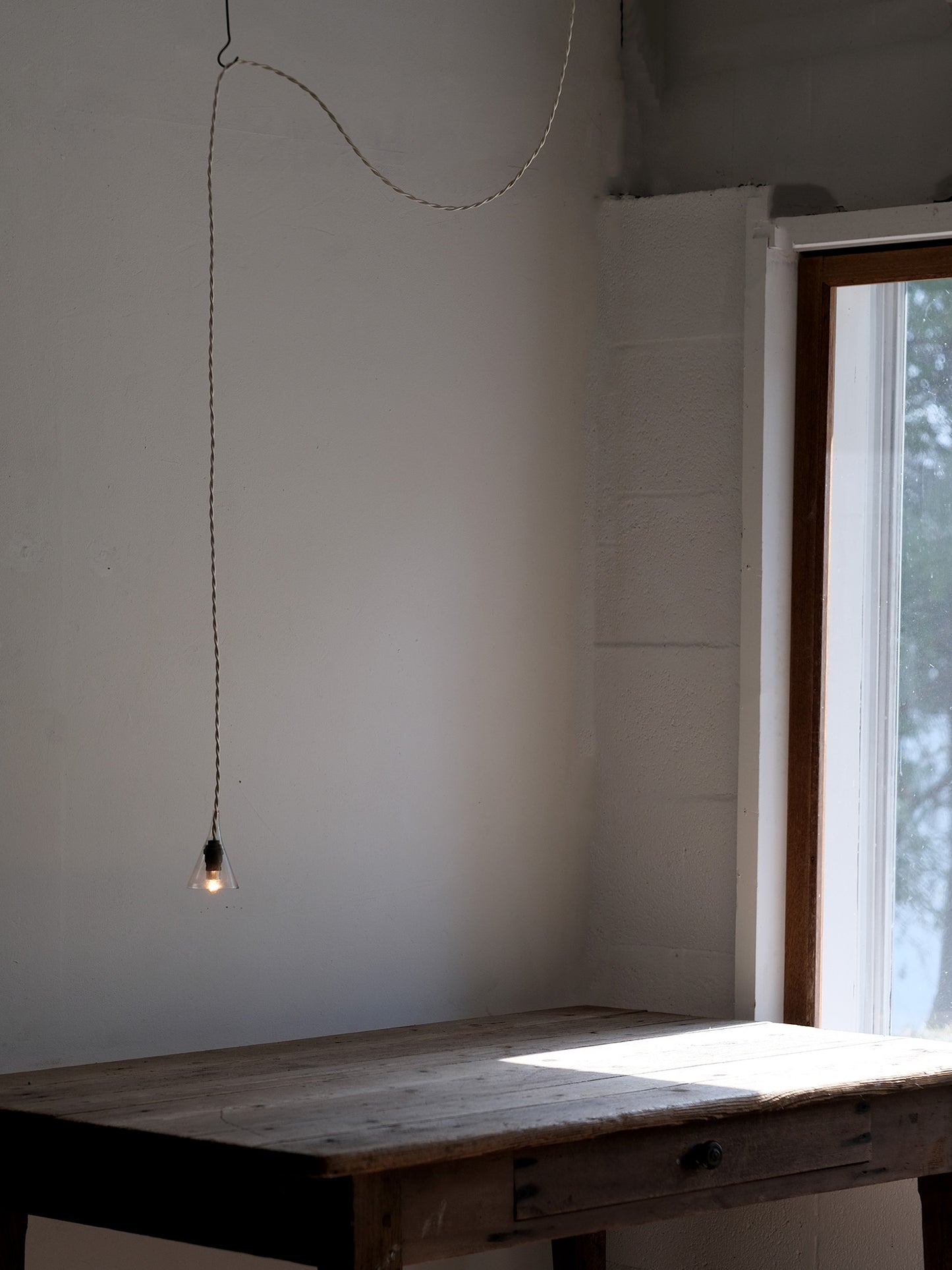 GLASS FUNNEL LAMP MINI