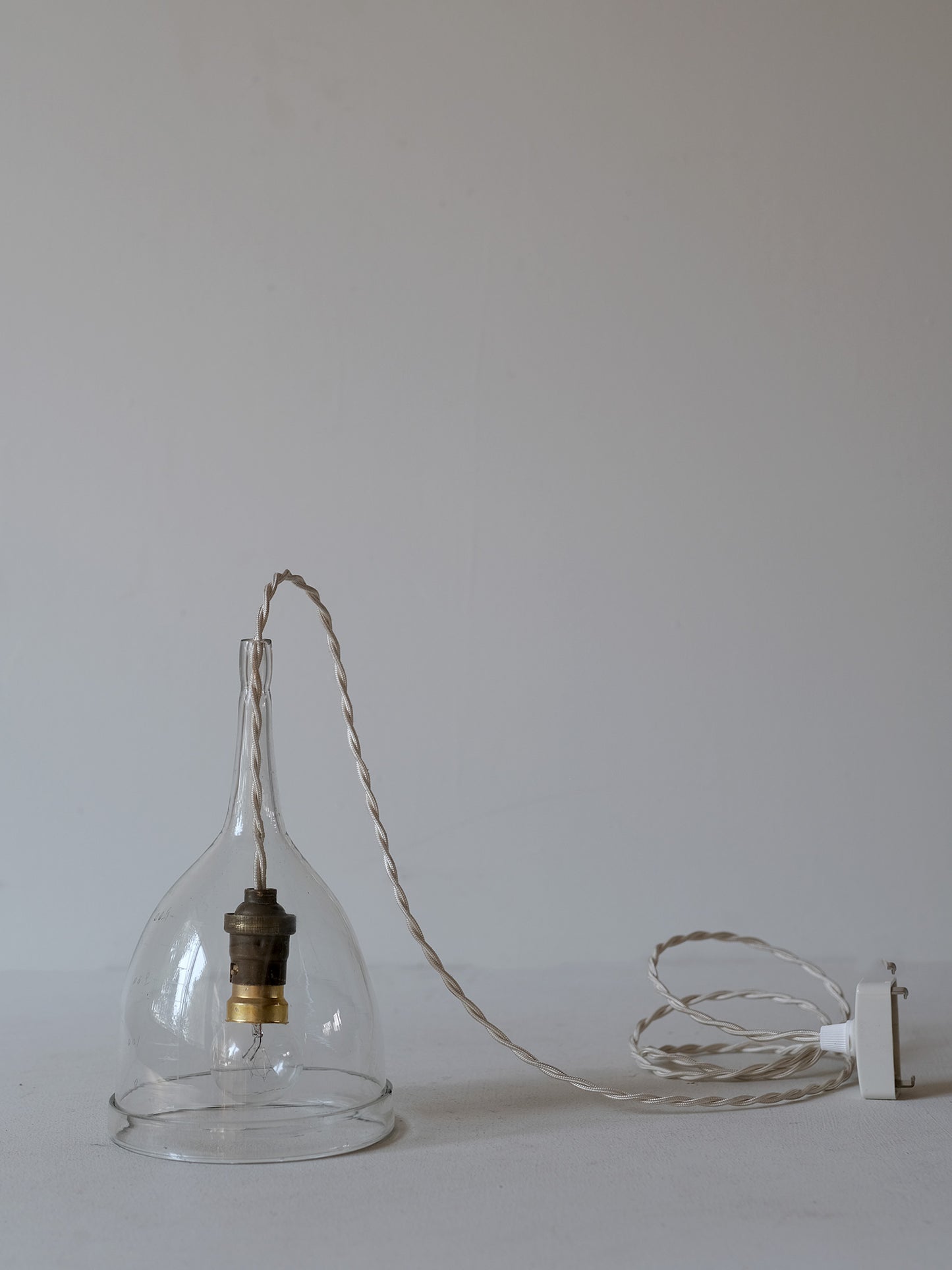 GLASS FUNNEL LAMP MIDDLE