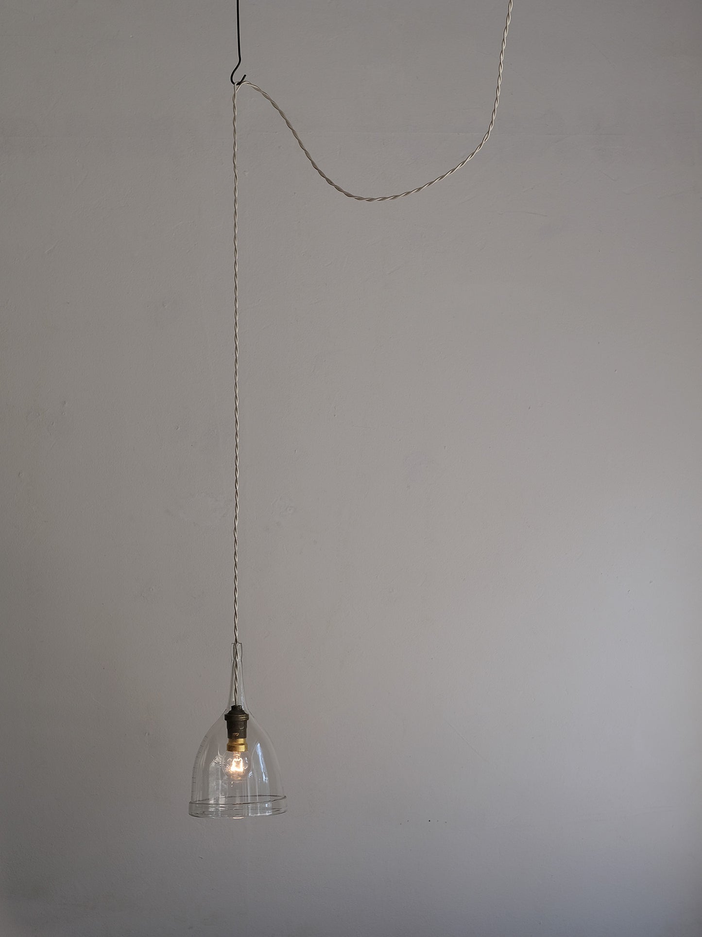GLASS FUNNEL LAMP MIDDLE