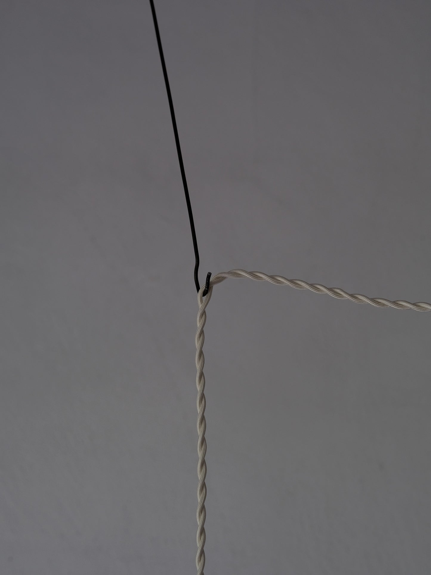 PEWTER FUNNEL LAMP : S