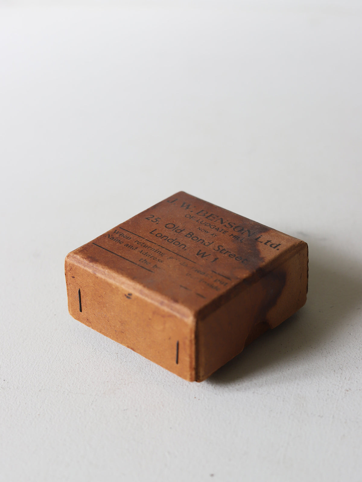 J.W.BENSON PAPER BOX